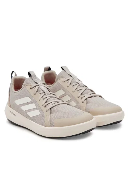 Ниски обувки Adidas бежово
