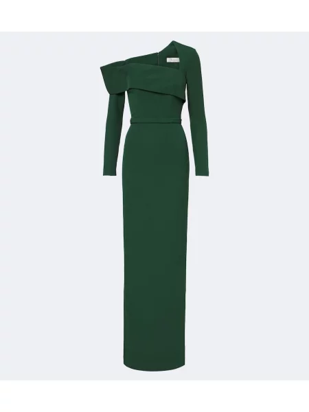 Rochie Safiyaa cu un umăr gol verde