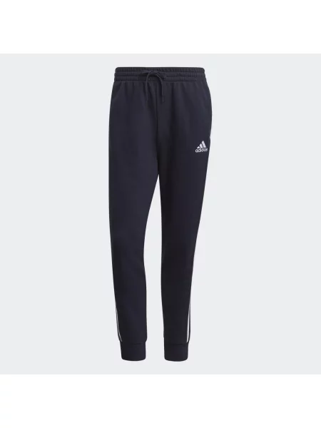 Kalhoty Essentials French Terry Tapered Cuff bílé