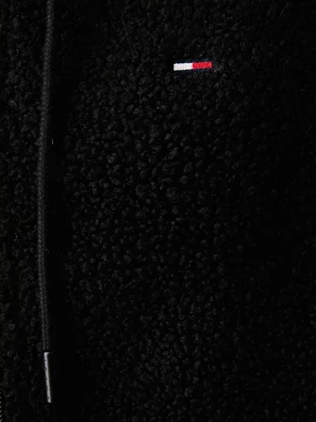Суичър с качулка Tommy Jeans черно