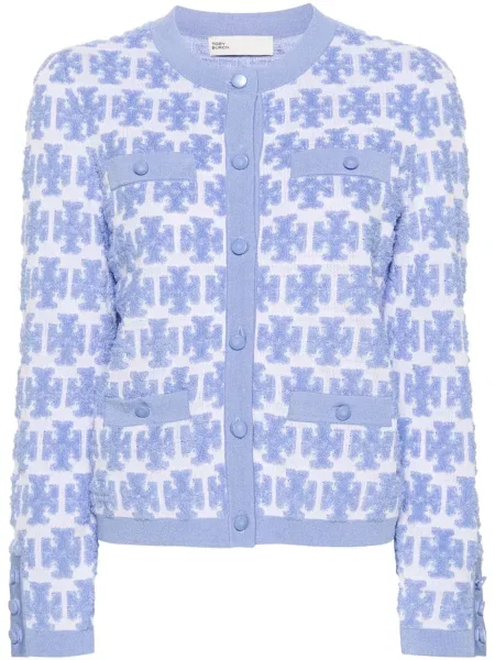 Cardigan Tory Burch albastru