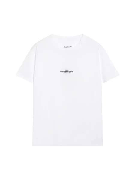 Koszulka Maison Margiela z logo biała