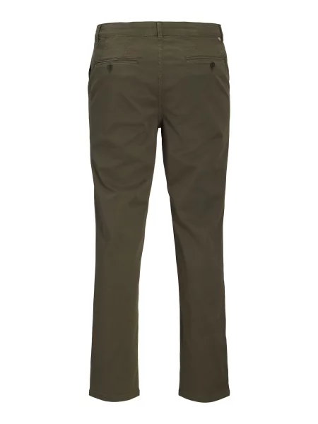 JACK & JONES Chino nohavice JPSTOllie kaki