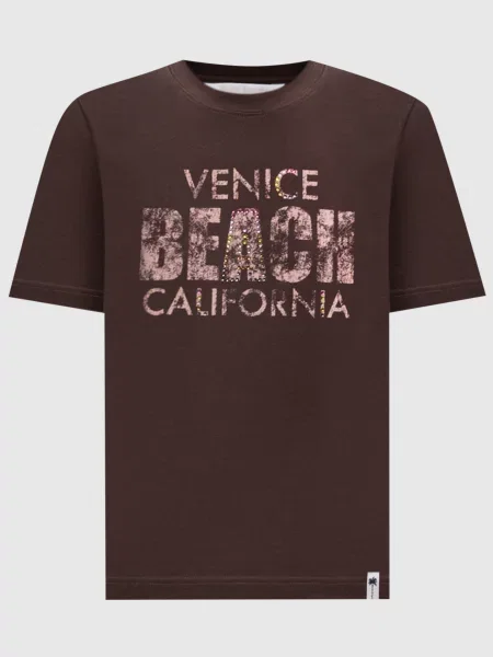 Футболка Cali Vibes Palm Angels коричнева