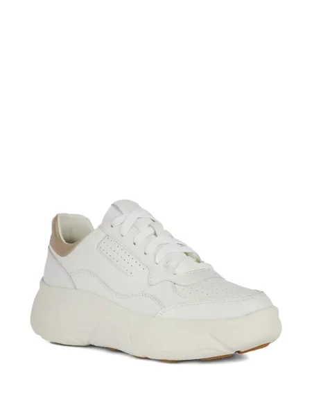 Sneakerși Geox chunky alb