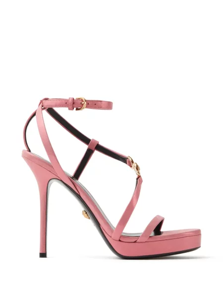 Sandale Versace din piele roz