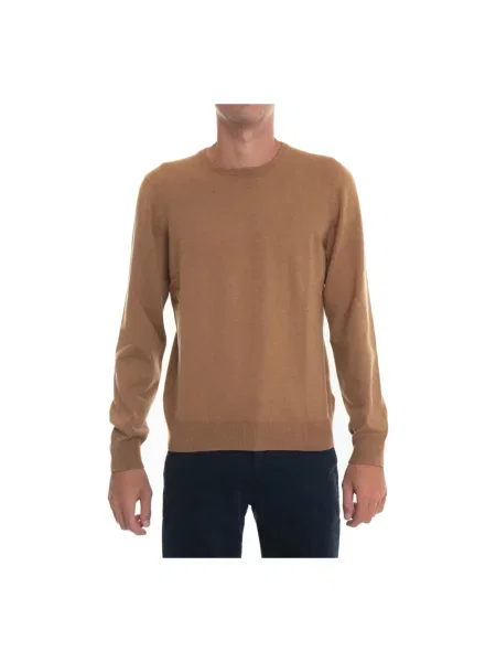 Sweter Gran Sasso z kaszmiru brązowy