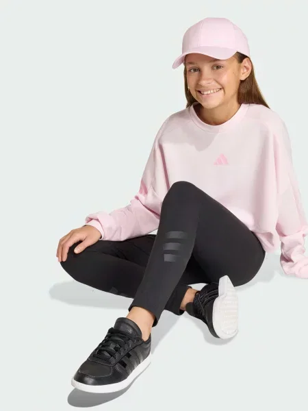Дитячі Легінси adidas 3 Stripes чорний