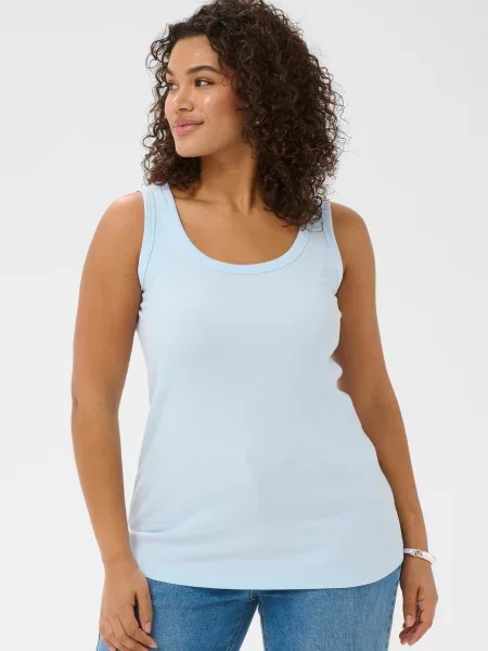 Kaffe Tricou azuriu