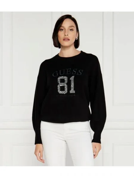 GUESS Pulover negru
