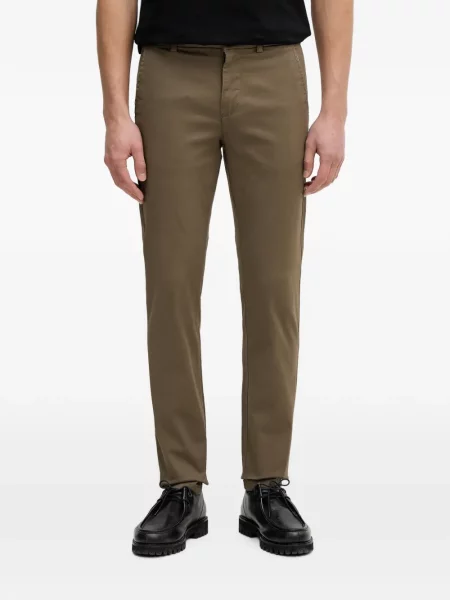 Pantaloni chino Lindbergh maro