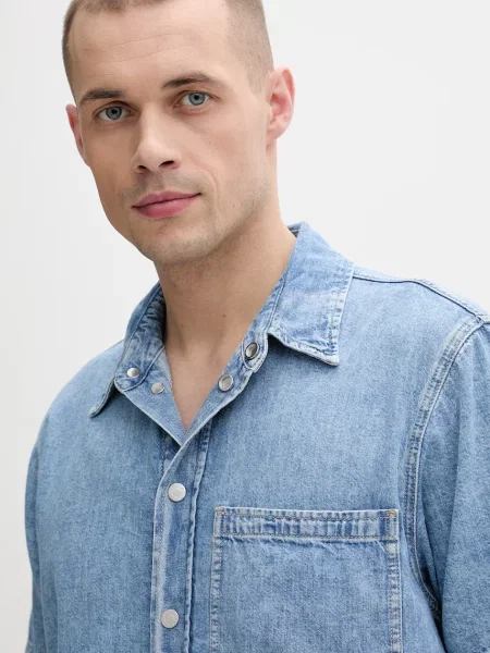 Джинсовая рубашка Karl Lagerfeld Jeans