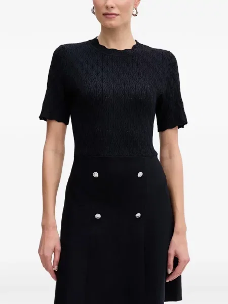 Rochie mini Morgan tricotate albastru