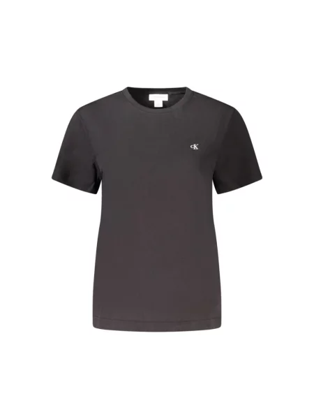 Calvin Klein Koszulki Kobieta M Koszulka z Logo czarny