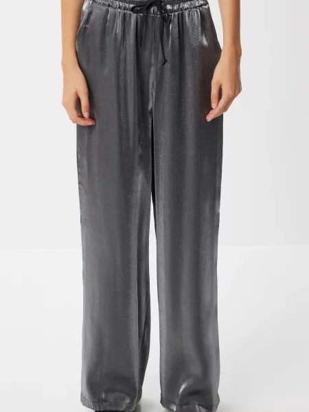 Happiness İstanbul Pantaloni metalic gri