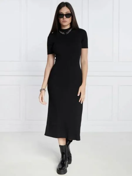 HUGO Rochie Shariby negru