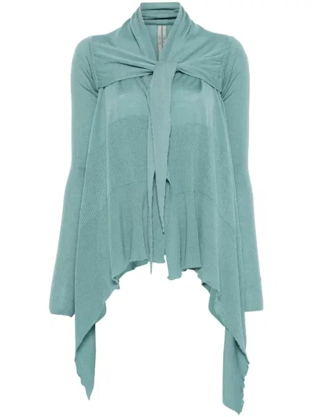 Kardigan Rick Owens kopertowy niebieski