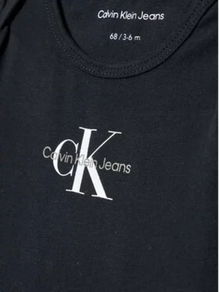 Bodi Calvin Klein Jeans crna