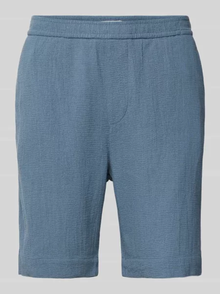 Szorty w kroju regular fit z czystej bawełny model REGCAL' Selected Homme
