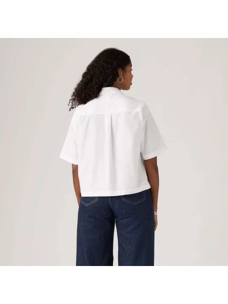 Decupat cămașă Levi's® alb