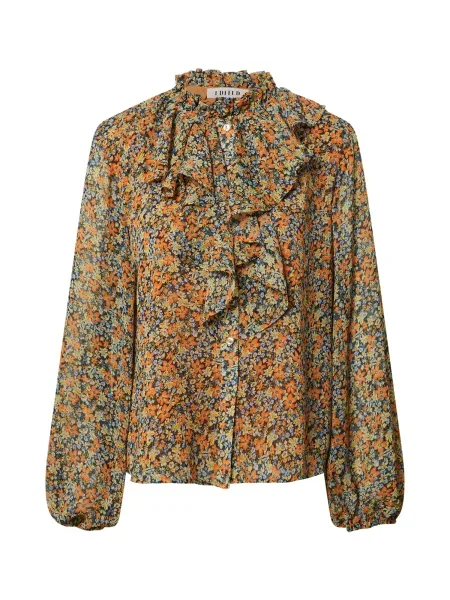 EDITED Bluză Birdy mai multe culori portocaliu / albastru negru