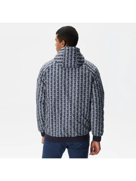 Куртка Lacoste двусторонняя синяя
