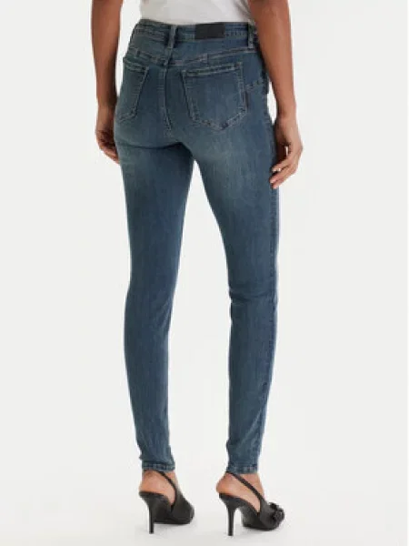 Armani Exchange Jeans hlače Skinny Fit modra