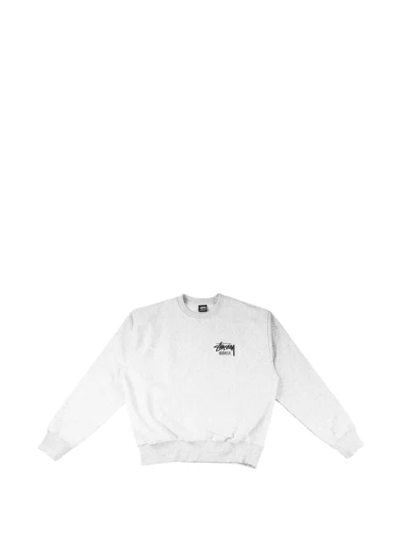Pulover Stüssy cu imagine gri