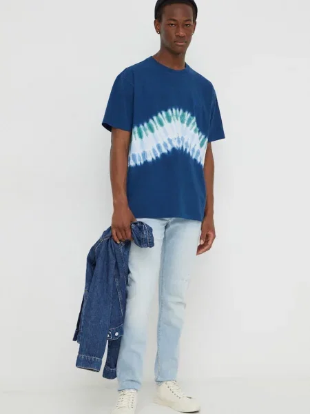 Levi's slim kavbojke SLIM TAPER modra