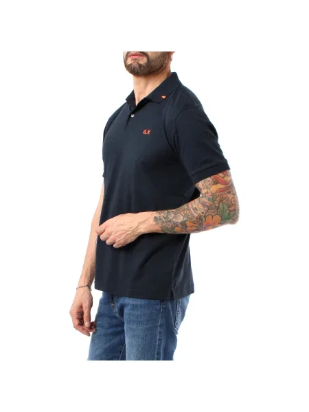 Polo Sun68 albastru