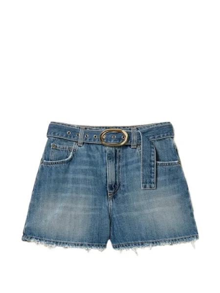 Pantaloni scurți Twinset albastru