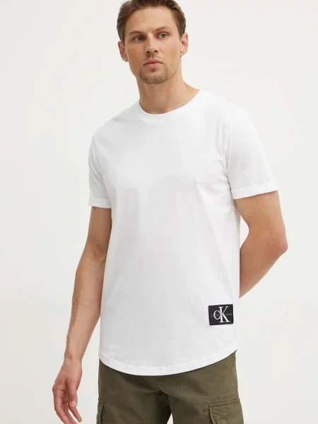 Calvin Klein Jeans tričko bílé