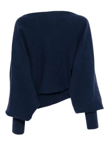 Pulover Alberta Ferretti albastru