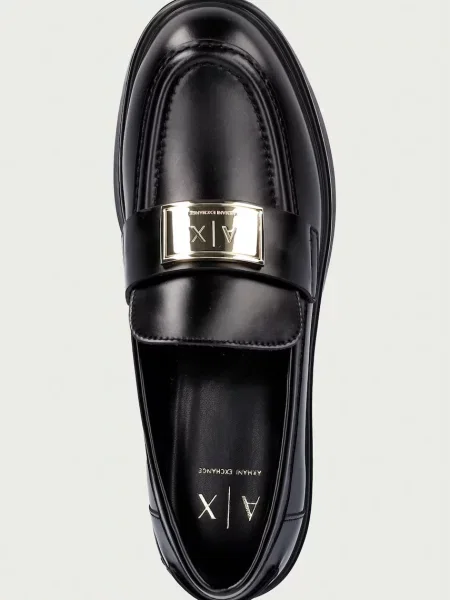 Armani Exchange Loaferek fekete