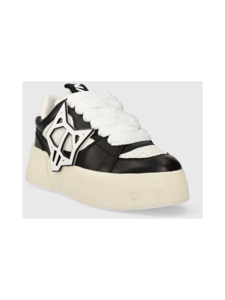 Naked Wolfe sneakersy skórzane Kosa czarny