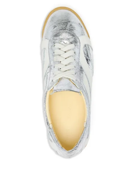 Sneakerși Proenza Schouler din piele argintiu