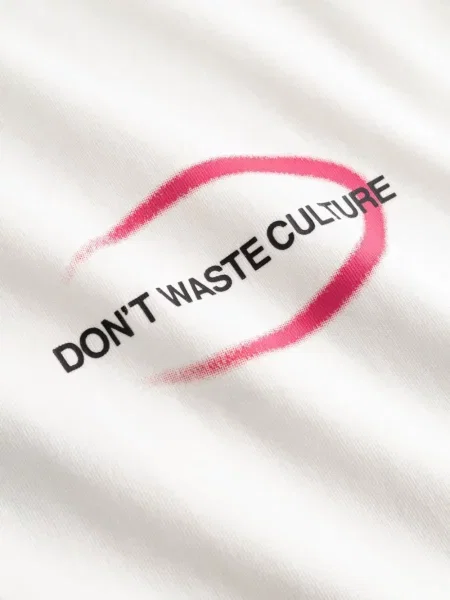 Tricou Don't Waste Culture cu imagine