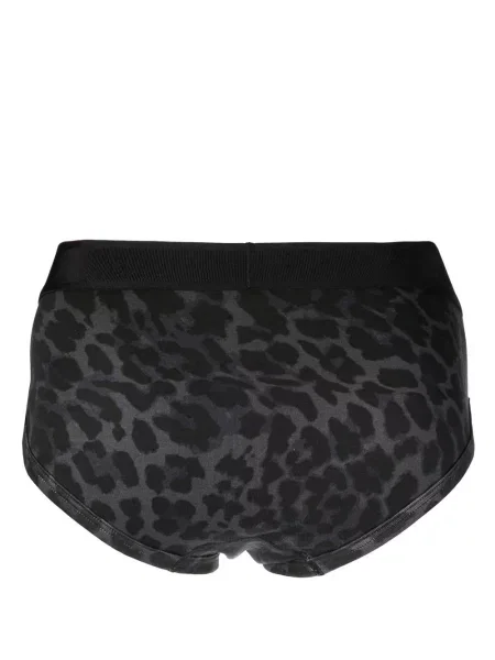 Raštuotos kelnaitės Tom Ford leopardinės pilka
