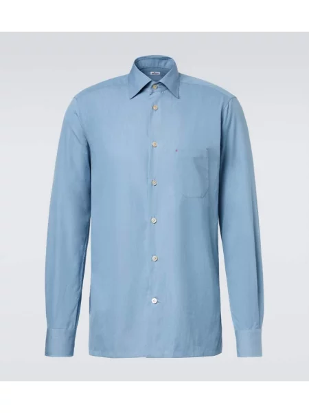Cămașă Kiton albastru