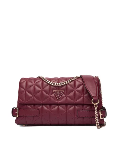 Ročna torba Guess Paisleigh Bordo rdeča