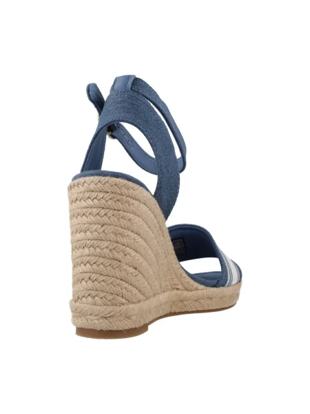 Espadrilky Tommy Hilfiger modrá