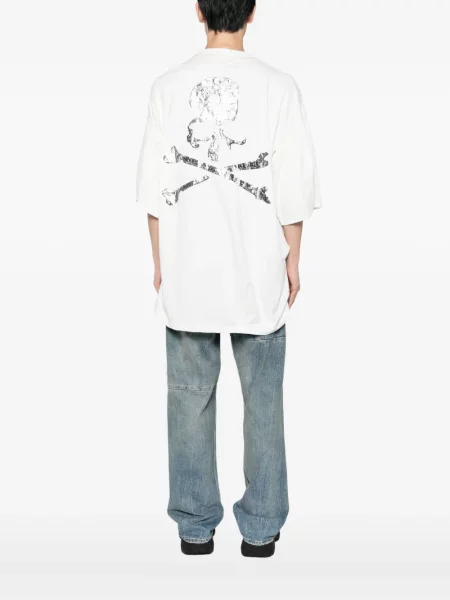 Tricou Mastermind Japan cu imagine alb