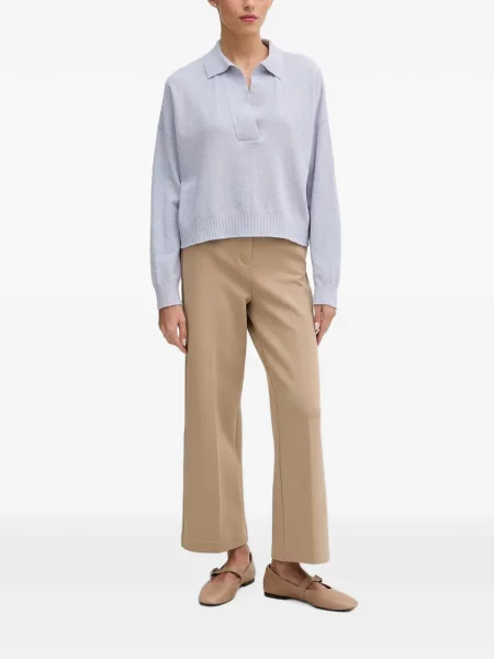 Bouclé tricou polo Sisley albastru