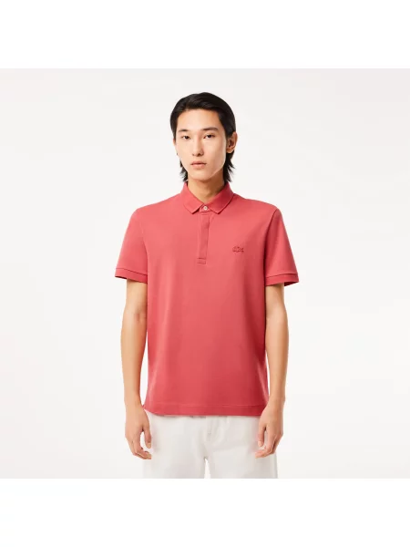 Поло Lacoste розовое
