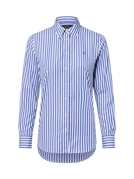 Koszula Lauren Ralph Lauren w paski niebieska