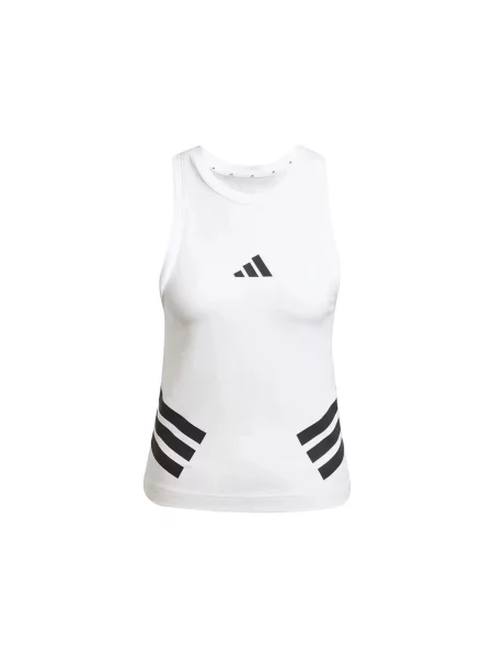 Csíkos ruha Adidas fehér