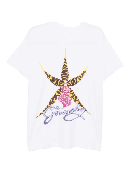 Tricou Givenchy cu imagine alb