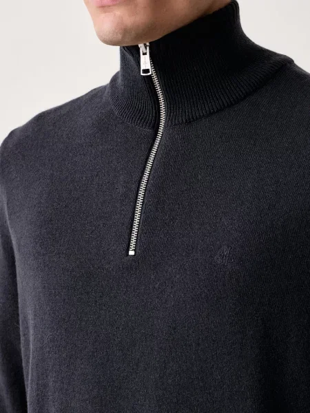 Sweter z golfem Marc O'polo granatowy