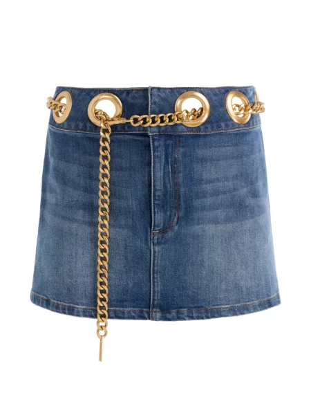 Cu centură fusta mini Alice + Olivia albastru