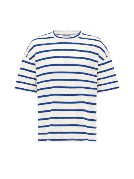 Dandalo Tricou albastru alb